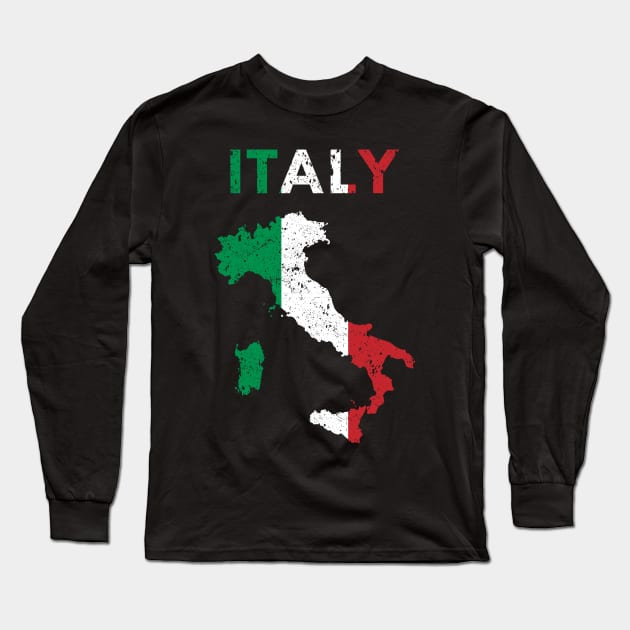 Italy Italy Championship Football 2021 Long Sleeve T-Shirt by Hariolf´s Mega Store